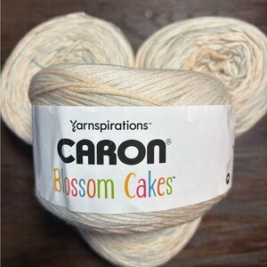 Caron Blossom Cakes Yarn - Soft Cream Beige